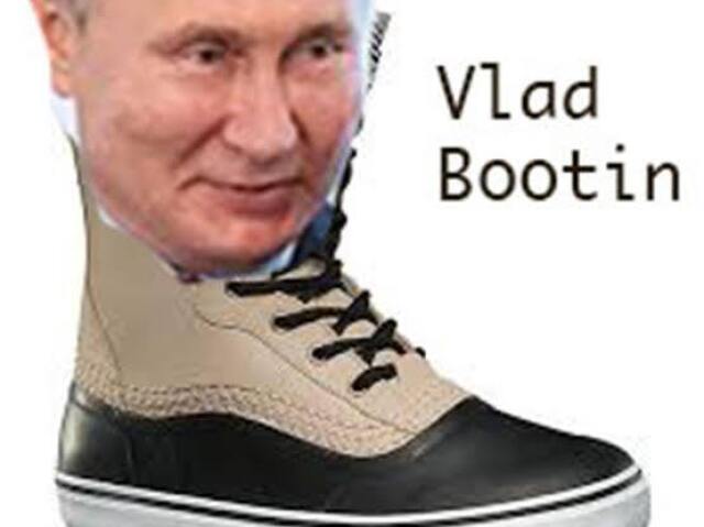 Vladipato ( Vladmir putin + sapato)