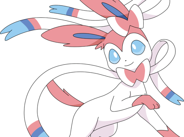 sylveon com os laços insoltaveis