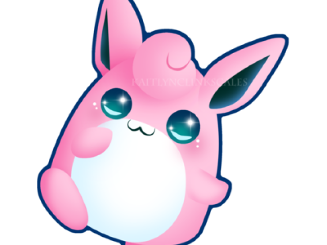 wigglytuff outra fofura com uma barriguinha