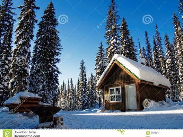 Cabana na neve