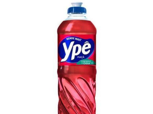 Detergente vermelho