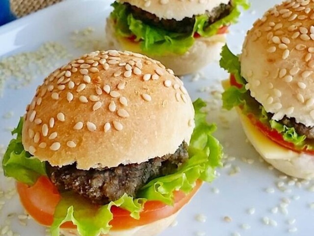 Mini hamburguer