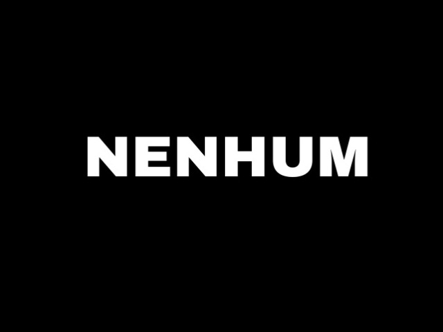 Nenhum