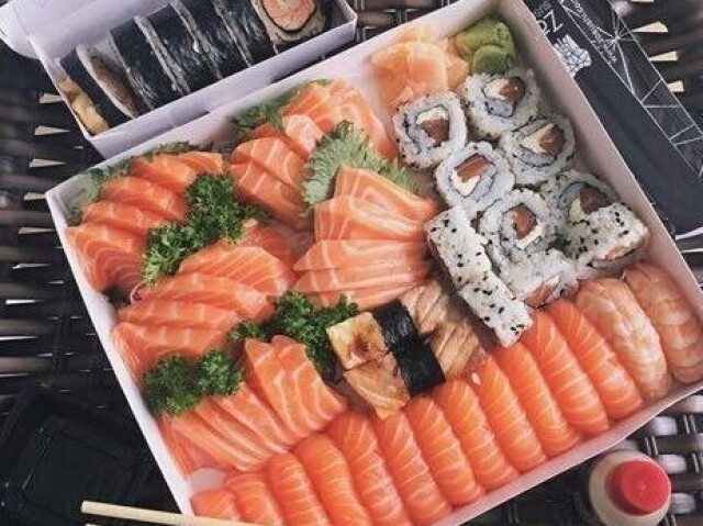 Comida japonesa👀👄👀💅🏻