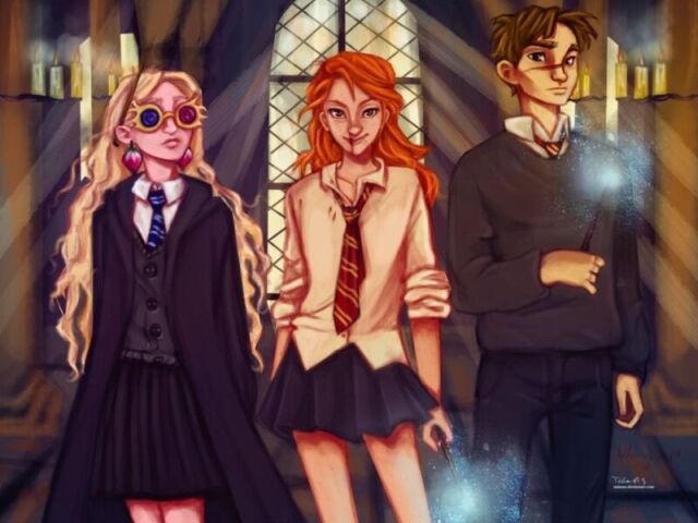 The Silver Trio (Luna, Gina e Neville)