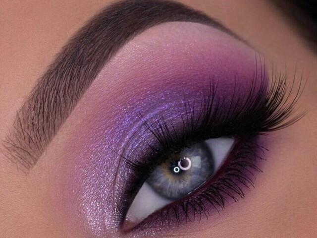 🍇 • maquiagem roxa