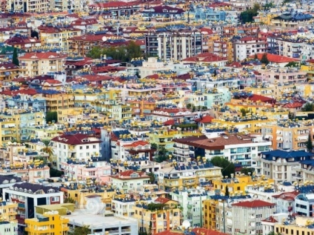 Uma vista bem colorido