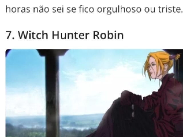 Witch Hunter Robin