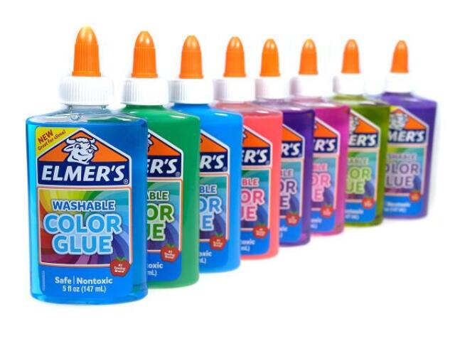 Cola colorida "Elmer´s"