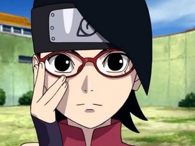 sarada (atrapalha o boruto e o mitsuki)