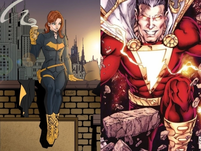 Batgirl e Shazam