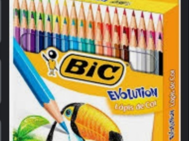 36 cores da bic.