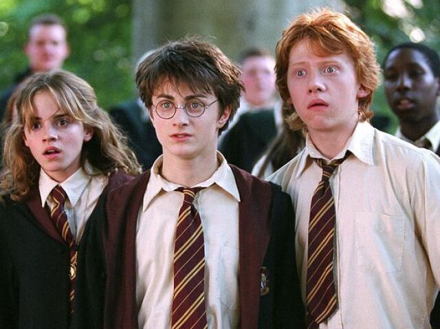 Trio de Ouro (Mione,Harry e Rony)