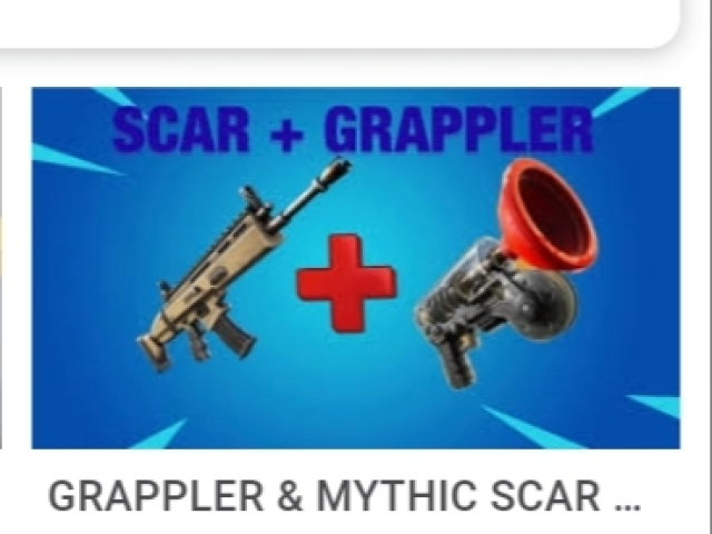 A scar e a glapper mítica