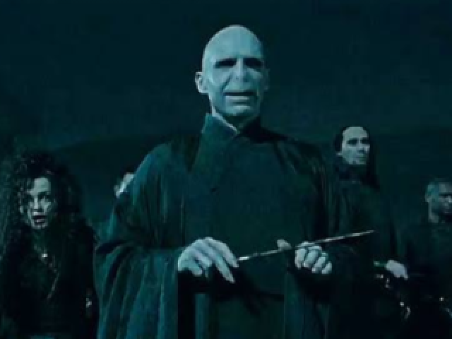 Voldemort, ele é poderoso e assustador