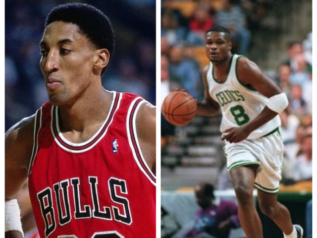 Antoine Walker e Scottie Pippen