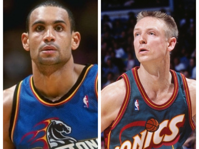 Grant Hill e Detlef Schrempf