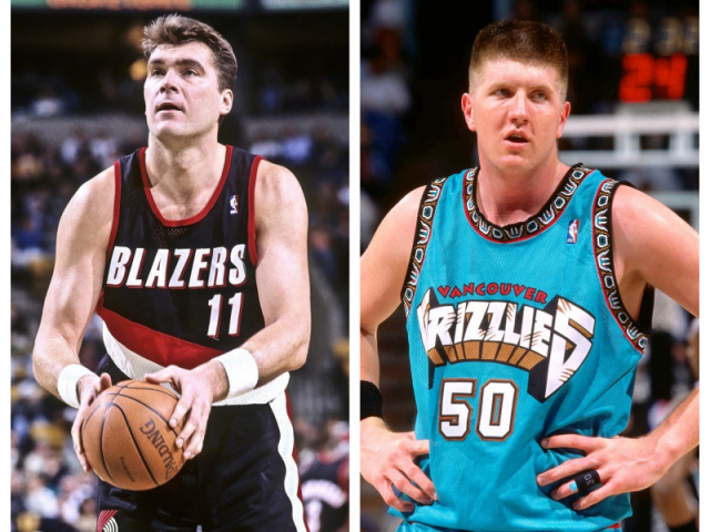 Arvydas Sabonis e Bryant Reeves