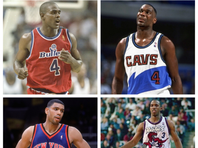 Allan Houston, Shawn Kemp, Chauncey Billups, Chris Webber