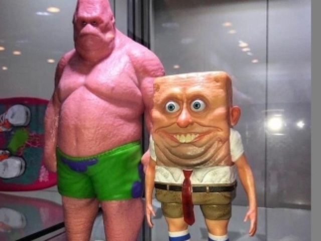 Bob esponja e Patrick 😳