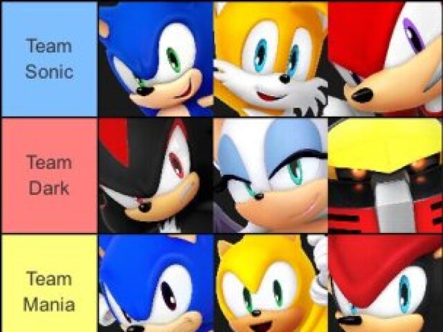 teams:sonic,dark and mania