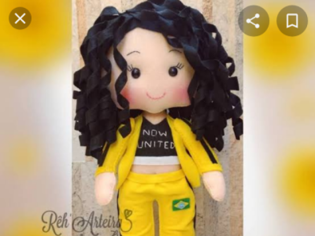 Sua irma Beatriz é uma boneca?