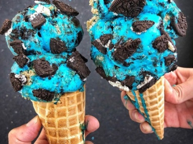 Parabéns, esse é um lindo sorvete de oreo