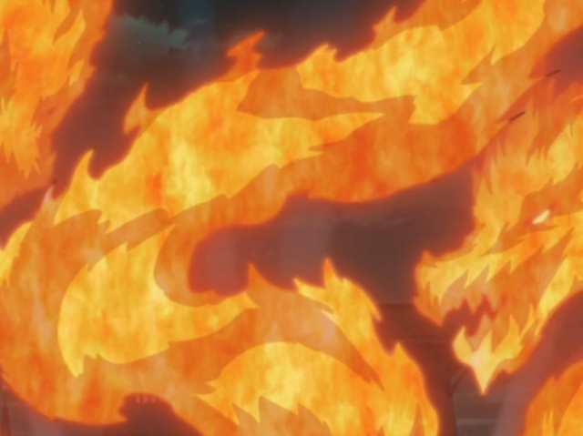 Fire Style: Fire dragon flame