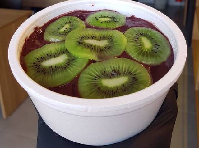 açaí batido com kiwi