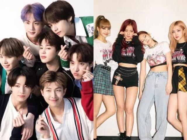 Você é mais BTS ou BLACKPINK?