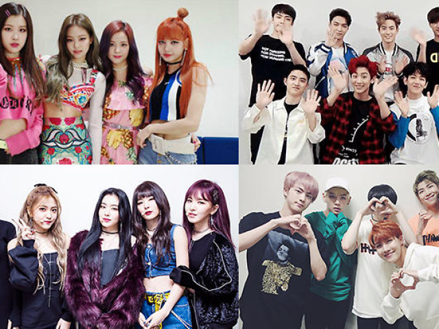 Você conhece esses grupos de k-pop?