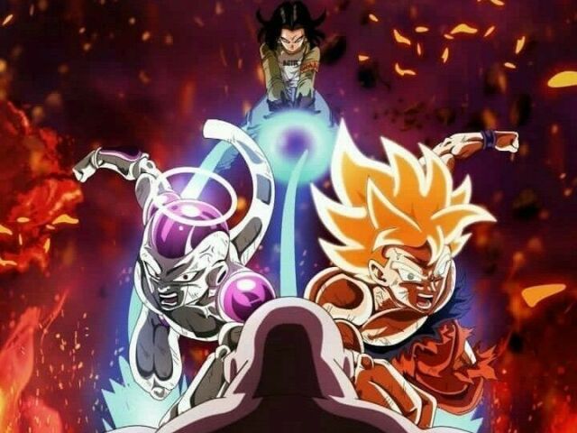 vc ajudaria goku e o freza e o 17 para vencer o jiren