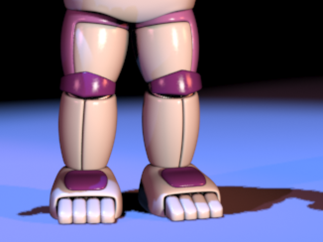 som animatronic feet