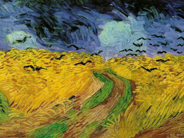 Campo de trigo com Corvos - Vincent van Gogh