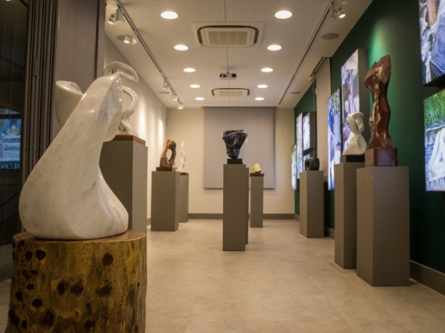 Exposição de Esculturas