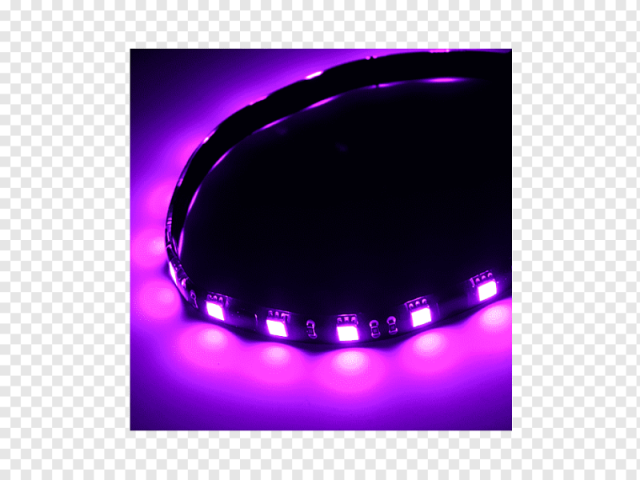 Led roxo