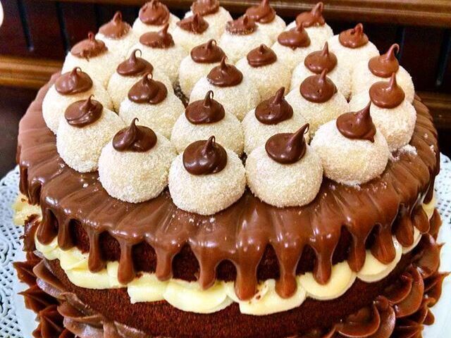 Bolo de nutella