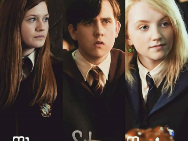 Silver Trio/Trio de Prata
(Luna,Ginny e Neville