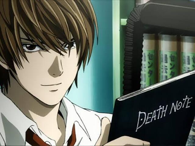 Morte do light yagami (death note)