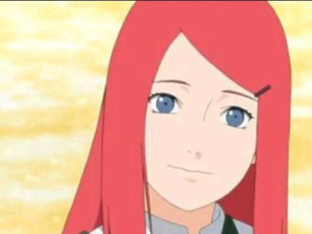 Kushina, ela é fofa e muito brava kk