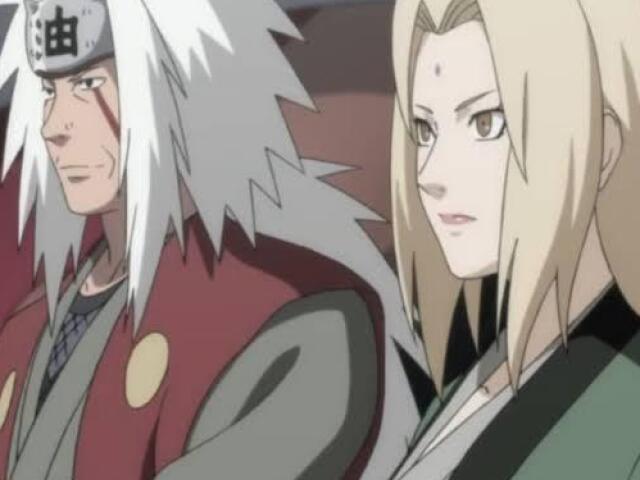 Jiraya e Tsunade
