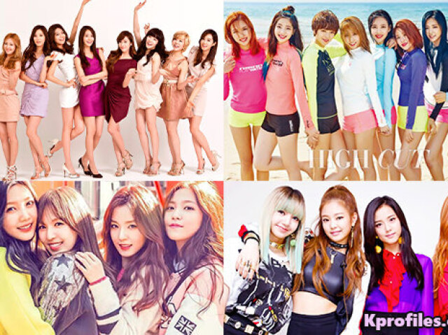 Adivinha os grupos de k-pop gg