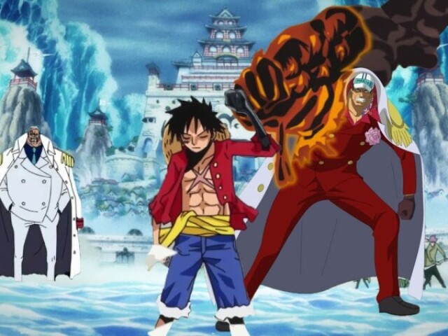 luffy ganha a cicatriz em mineford