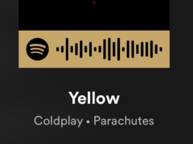 yellow- coldplay