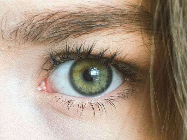 olhos verdes