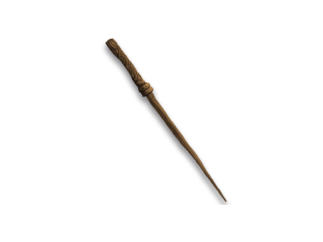 Madeira de abeto com núcleo de cabelo de unicórnio, 14 ½ e flexibilidade bastante flexível