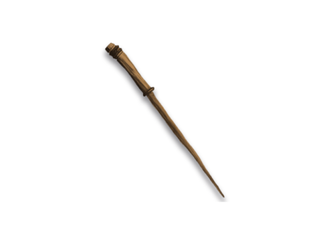Madeira Hornbeam com núcleo de cabelo de unicórnio, 14 ½ e flexibilidade flexível