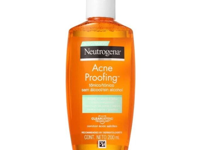 Neutrogena acne froofing tônico facial.