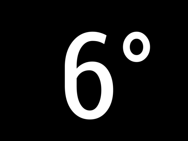 6°