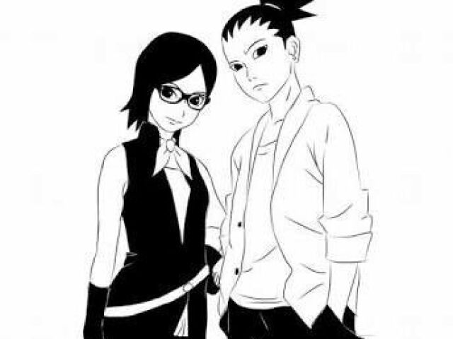 Shikadai e Sarada